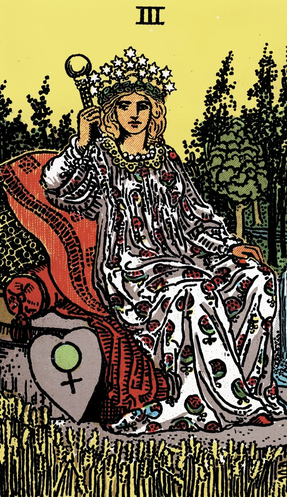Tarot Card: The Empress - The Empress: Earth’s Radiant Bloom